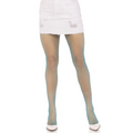 LEG AVENUE - CALZE A RETE IN LYCRA BLU