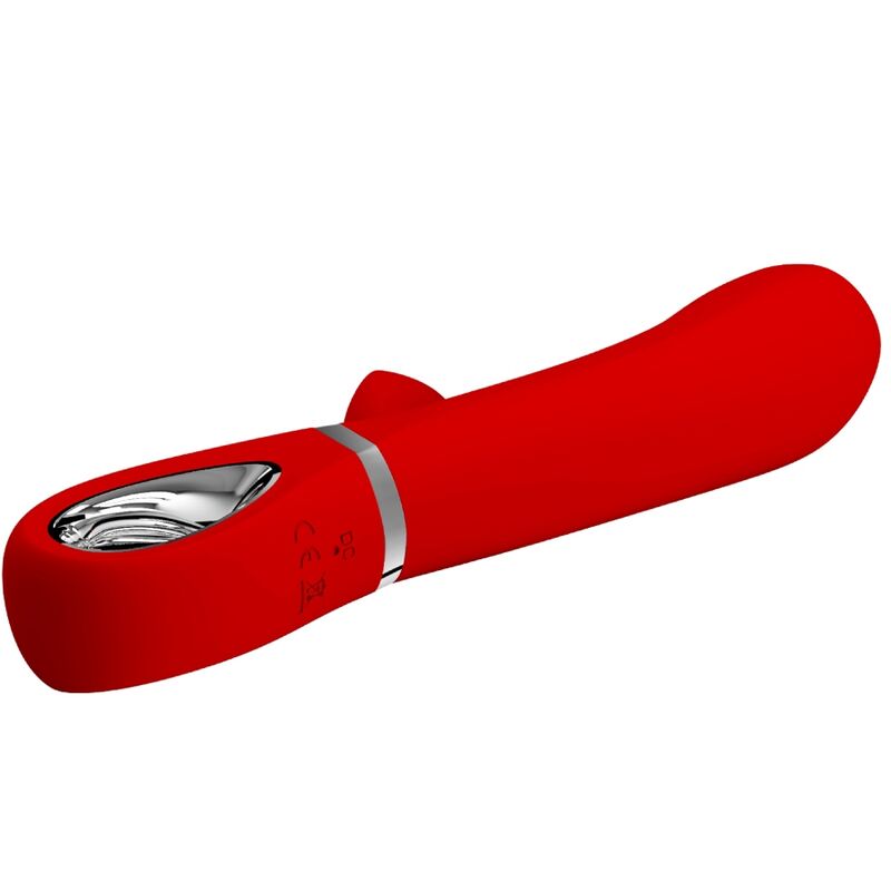 PRETTY LOVE - THOMAS MULTIFUNCTION G-SPOT VIBRATOR RED PRETTY LOVE FLIRTATION