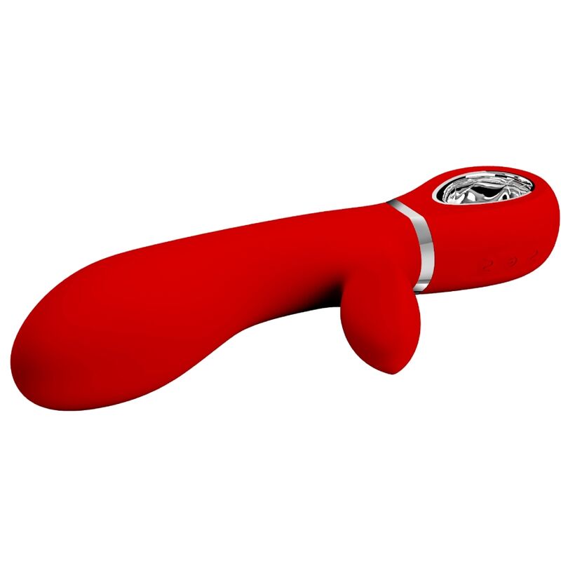 PRETTY LOVE - THOMAS MULTIFUNCTION G-SPOT VIBRATOR RED PRETTY LOVE FLIRTATION