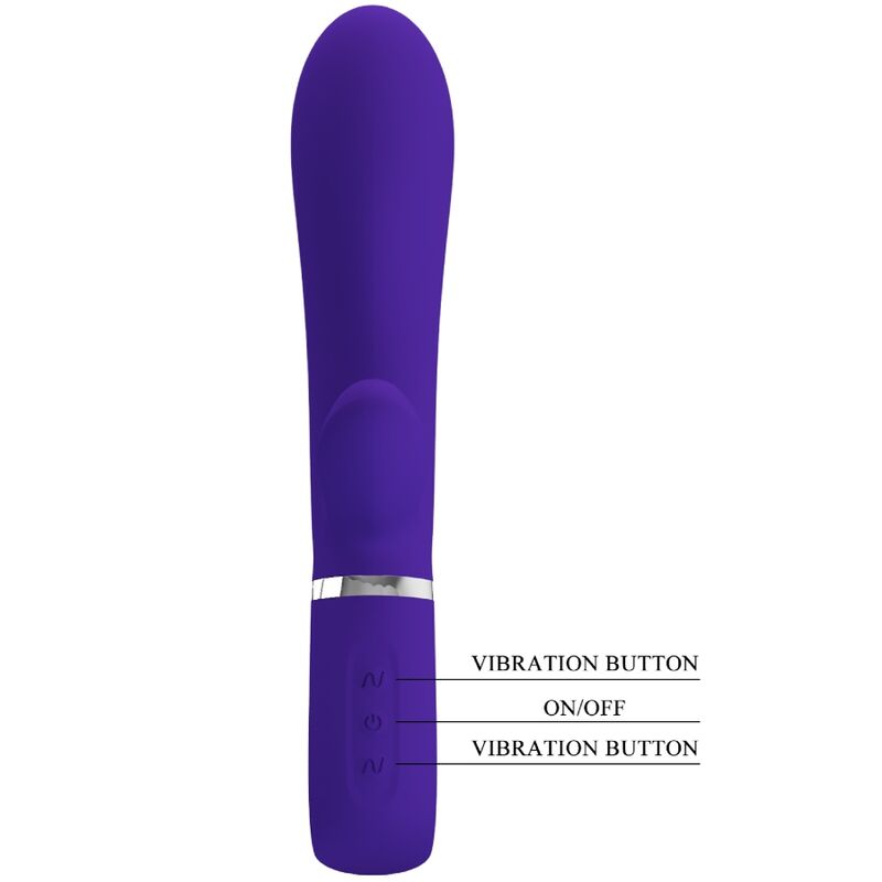 PRETTY LOVE - THOMAS MULTIFUNCTION G-SPOT VIBRATOR PURPLE PRETTY LOVE FLIRTATION