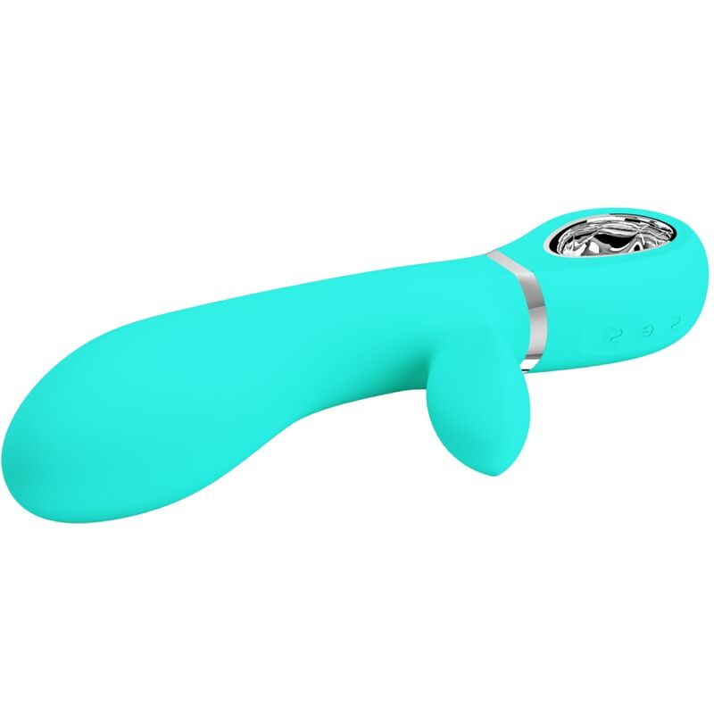PRETTY LOVE - THOMAS MULTIFUNCTION G-SPOT VIBRATOR AQUA GREEN PRETTY LOVE FLIRTATION