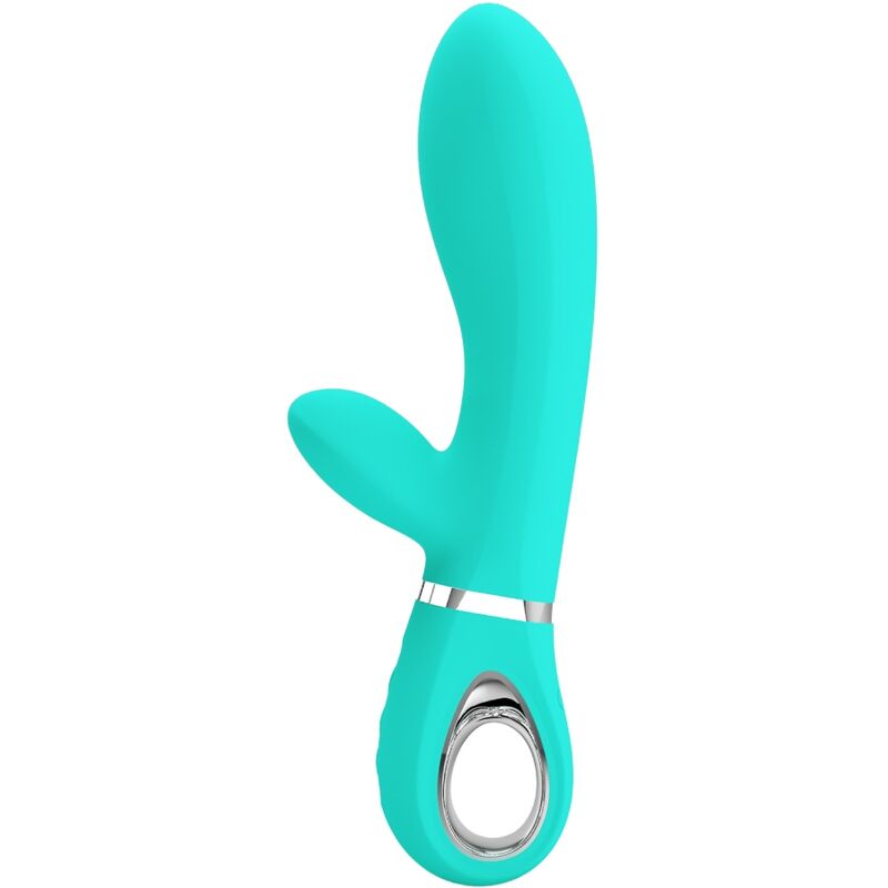 PRETTY LOVE - THOMAS MULTIFUNCTION G-SPOT VIBRATOR AQUA GREEN PRETTY LOVE FLIRTATION