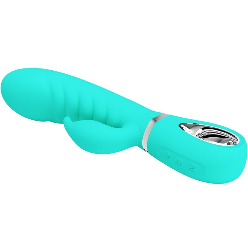 PRETTY LOVE - PRESCOTT MULTIFUNCTION G-SPOT VIBRATOR AQUA GREEN PRETTY LOVE PARTY UP