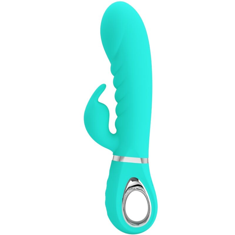 PRETTY LOVE - PRESCOTT MULTIFUNCTION G-SPOT VIBRATOR AQUA GREEN PRETTY LOVE PARTY UP