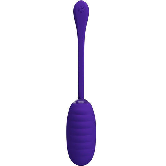 PRETTY LOVE - KIRK HUEVO VIBRADOR RECARGABLE MORADO