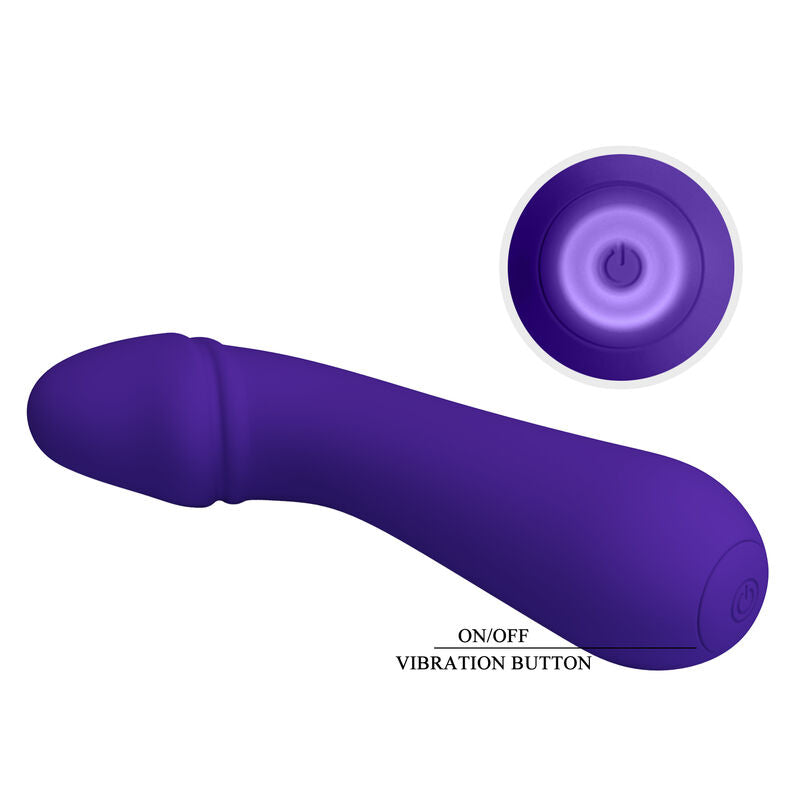 PRETTY LOVE - CETUS RECHARGEABLE VIBRATOR PURPLE PRETTY LOVE SMART