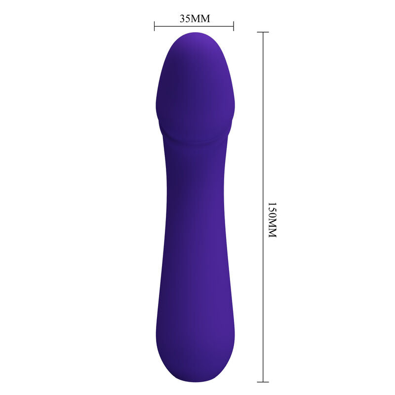 PRETTY LOVE - CETUS RECHARGEABLE VIBRATOR PURPLE PRETTY LOVE SMART