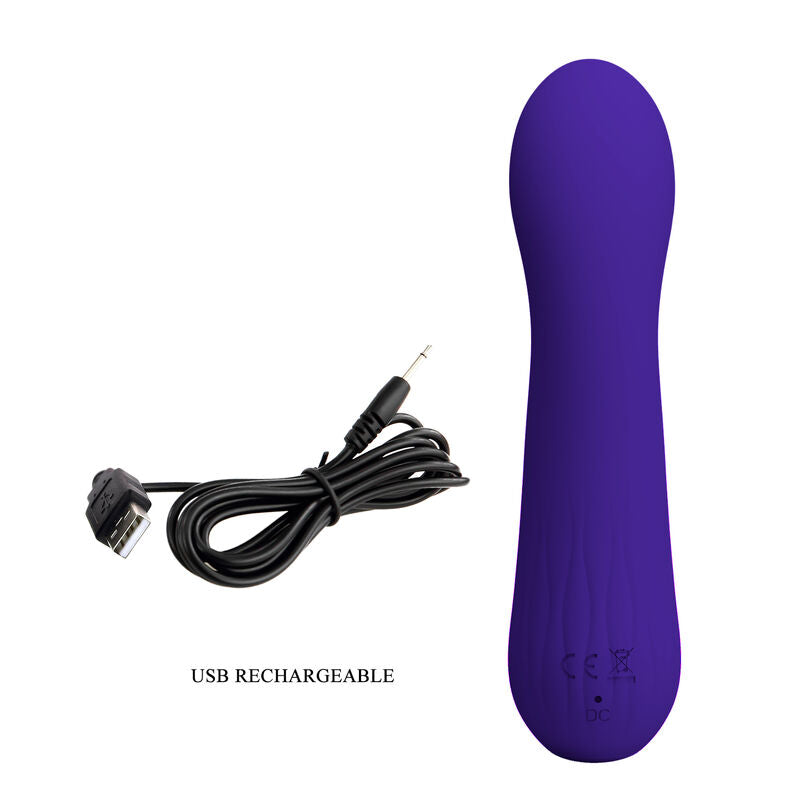 PRETTY LOVE - FAUN RECHARGEABLE VIBRATOR PURPLE PRETTY LOVE SMART
