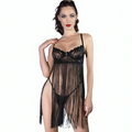 CHILIROSE - CR 4496 BABYDOLL NEGRO G/XL