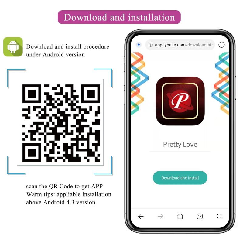 PRETTY LOVE - JEFFERSON APP CONTROLLED ANAL PLUG PURPLE PRETTY LOVE BOTTOM