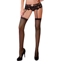 LIVCO CORSETTI FASHION - MANDIRIN LC 90529 BRAGUITAS + LIGUERO NEGRO L/XL