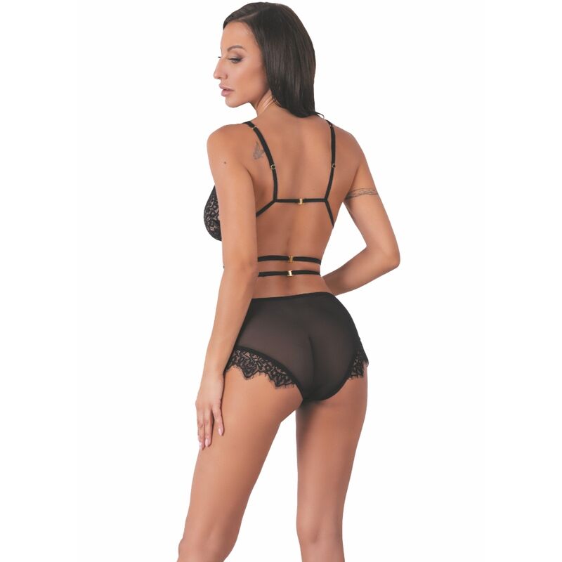 LIVCO CORSETTI FASHION - DREZNA LC 90733 BRA + PANTY BLACK LIVCO CORSETTI SETS