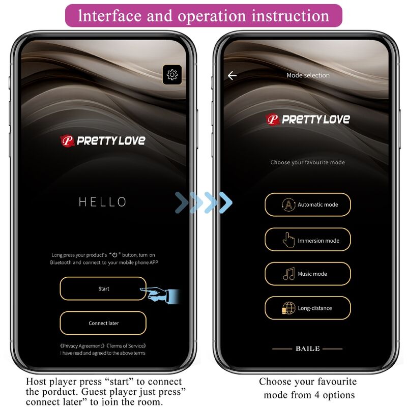 PRETTY LOVE - BILLY VIBRATION REMOTE CONTROL PURPLE FREE APP PRETTY LOVE