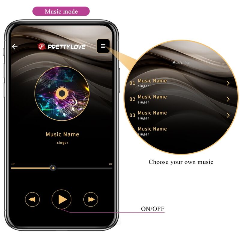 PRETTY LOVE - BILLY VIBRATION REMOTE CONTROL PURPLE FREE APP PRETTY LOVE