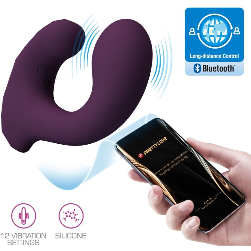 PRETTY LOVE - BILLY VIBRATION REMOTE CONTROL PURPLE FREE APP PRETTY LOVE