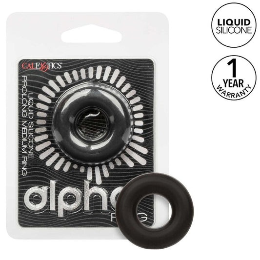 CALEXOTICS - ANILLO MEDIO DE PROLONGACIÓN ALPHA NEGRO