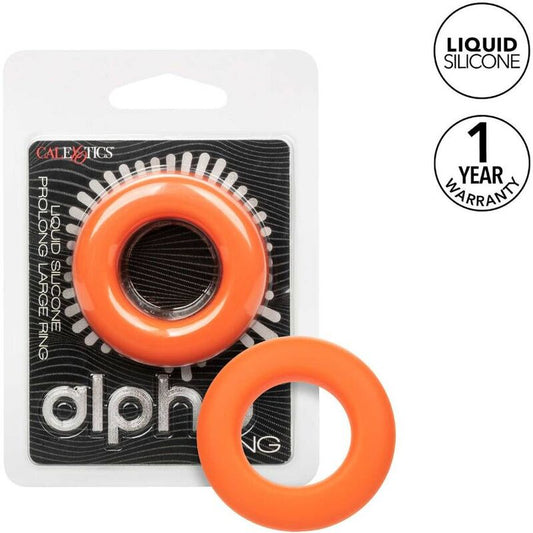 CALEXOTICS - ANILLO GRANDE ALPHA PROLONG NARANJA