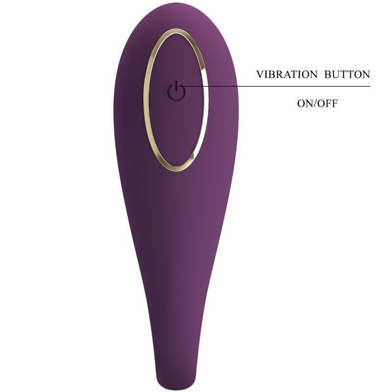 PRETTY LOVE - AUGUST REMOTE GLOBAL DOUBLE PLEASURE VIBRATOR PRETTY LOVE C-TYPE