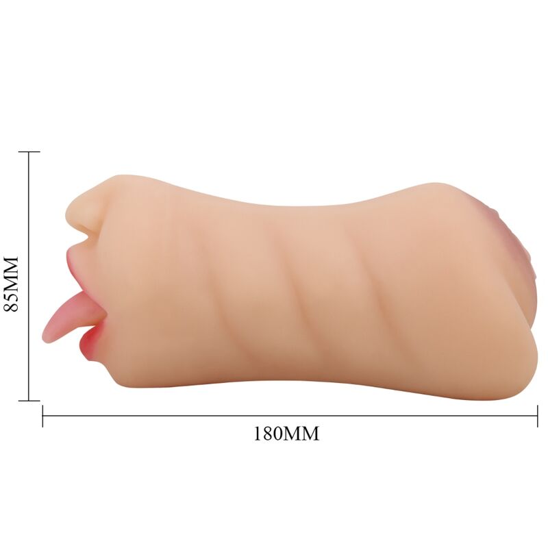 CRAZY BULL - SARAH VAGINA-SHAPED MASTUBADOR DUAL ENTRY CRAZY BULL