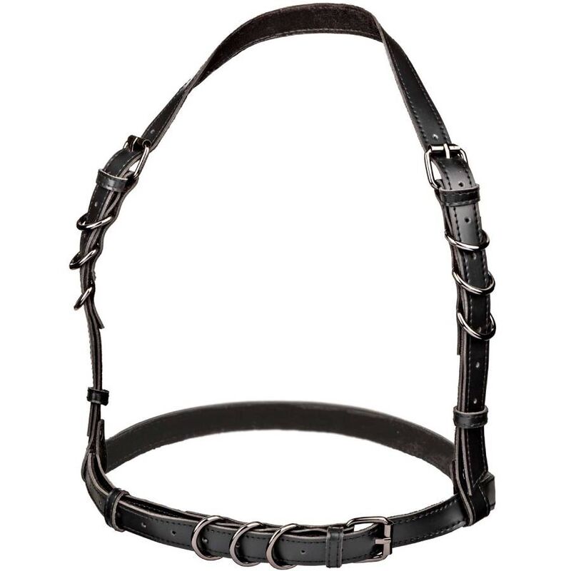 CALEXOTICS - EUPHORIA HALTER BUCKLE HARNESS BLACK CALEXOTICS