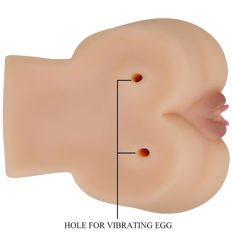 CRAZY BULL - REALISTIC VAGINA AND ANUS KYLIE VIBRATOR CRAZY BULL