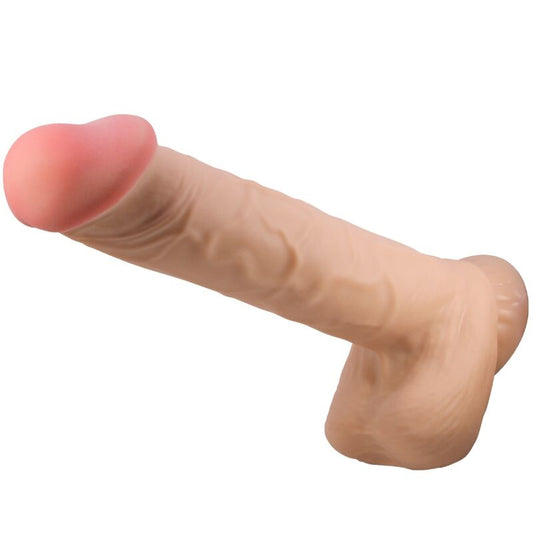 PRETTY LOVE - DILDO REALISTICO SERIE SLIDING SKIN CON VENTOSA SLIDING SKIN FLESH 26 CM