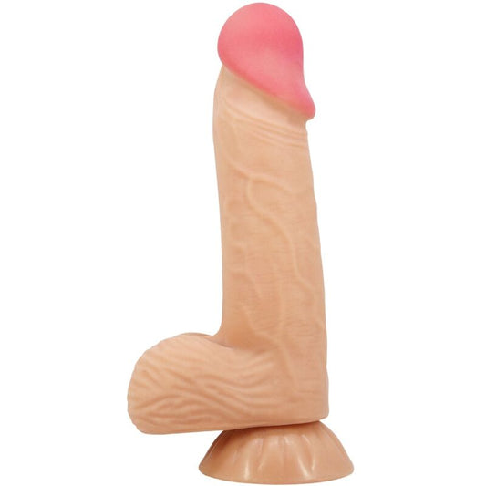 PRETTY LOVE - DILDO REALISTICO DELLA SERIE SLIDING SKIN CON VENTOSA A PELLE SCORREVOLE 20,6 CM