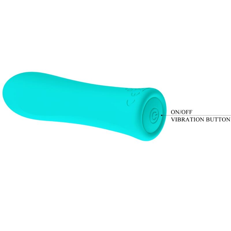 PRETTY LOVE - ALFREDA SUPER POWER VIBRATOR AQUA GREEN PRETTY LOVE FLIRTATION