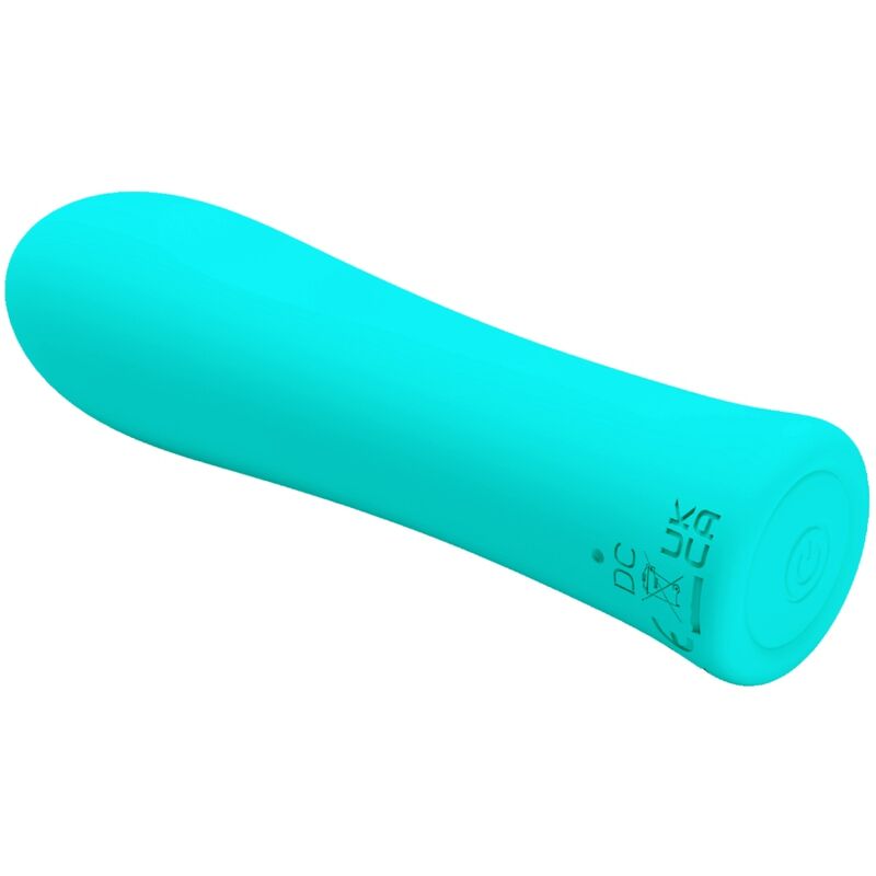 PRETTY LOVE - ALFREDA SUPER POWER VIBRATOR AQUA GREEN PRETTY LOVE FLIRTATION