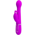PRETTY LOVE - DEJON VIBRATORE A CONIGLIETTO 3 IN 1 MULTIFUNZIONE VIOLA