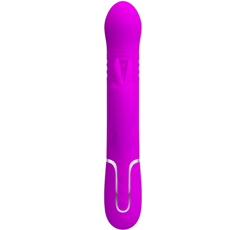 PRETTY LOVE - COALE RABBIT VIBRATOR PEARLS VIOLET PRETTY LOVE FLIRTATION