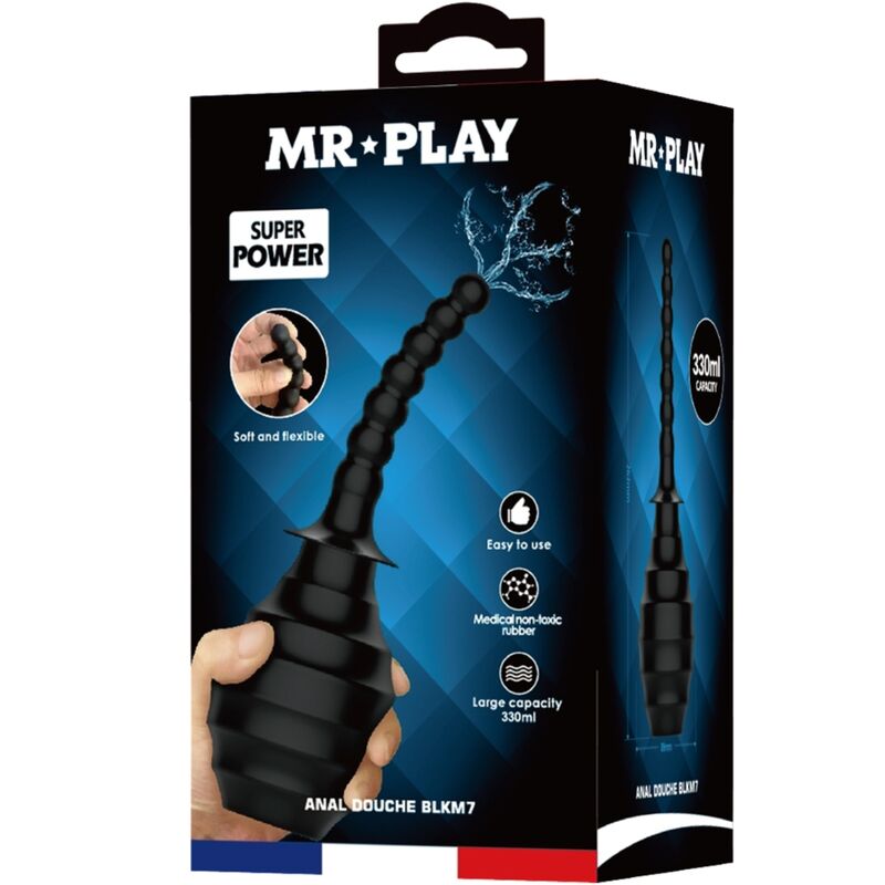 MR PLAY - ANAL DOUCHE BLKM7 SUPER POWER BLACK MR PLAY