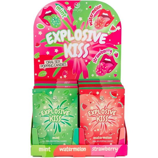 JUEGO SECRETO - EXPOSITOR DE GOLOSINAS EXPLOSIVAS (48 UNIDADES)
