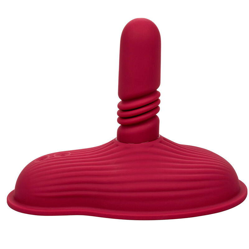 CALEXOTICS - RIDER MASSAGER DOUBLE MOTOR REMOTE CONTROL RED CALEXOTICS