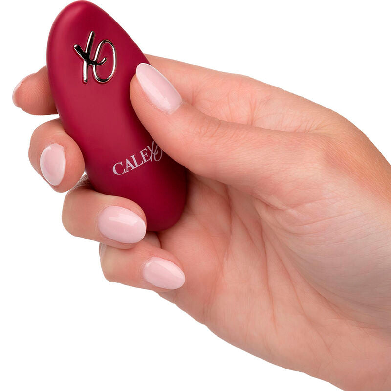 CALEXOTICS - RIDER MASSAGER DOUBLE MOTOR REMOTE CONTROL RED CALEXOTICS