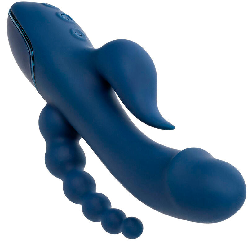CALEXOTICS - VIBRATOR TRIPLE ORGASM BLUE CALEXOTICS