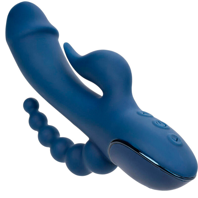 CALEXOTICS - VIBRATOR TRIPLE ORGASM BLUE CALEXOTICS