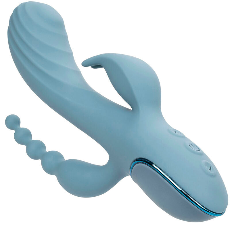 CALEXOTICS - VIBRATOR TRIPLE ECSTASY GREY CALEXOTICS