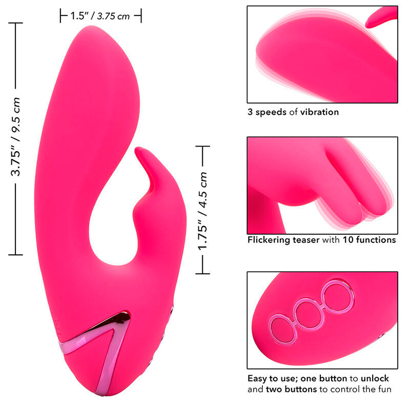CALEXOTICS - SO. CAL SUNSHINE VIBRATOR RABBIT FUCHSIA BY CALIFORNIA DREAMING CALEXOTICS