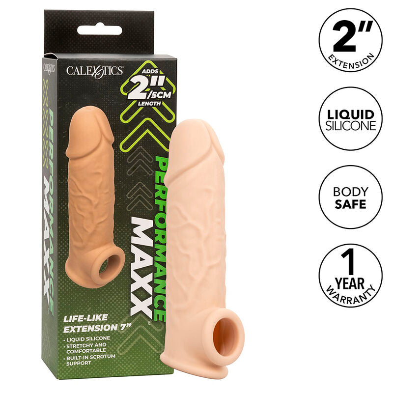 CALEXOTICS - PERFORMANCE MAXX LIFE-LIKE EXTENSION 7 LIGHT SKIN CALEXOTICS
