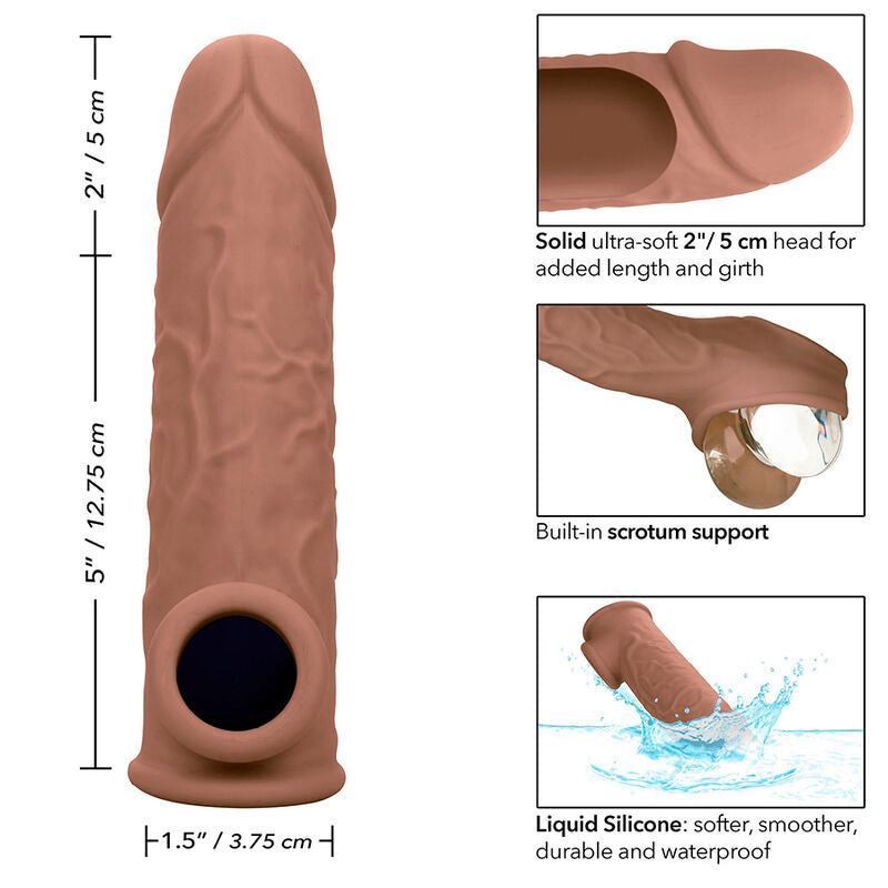 CALEXOTICS - PERFORMANCE MAXX LIFE-LIKE EXTENSION 7 BROWN SKIN CALEXOTICS