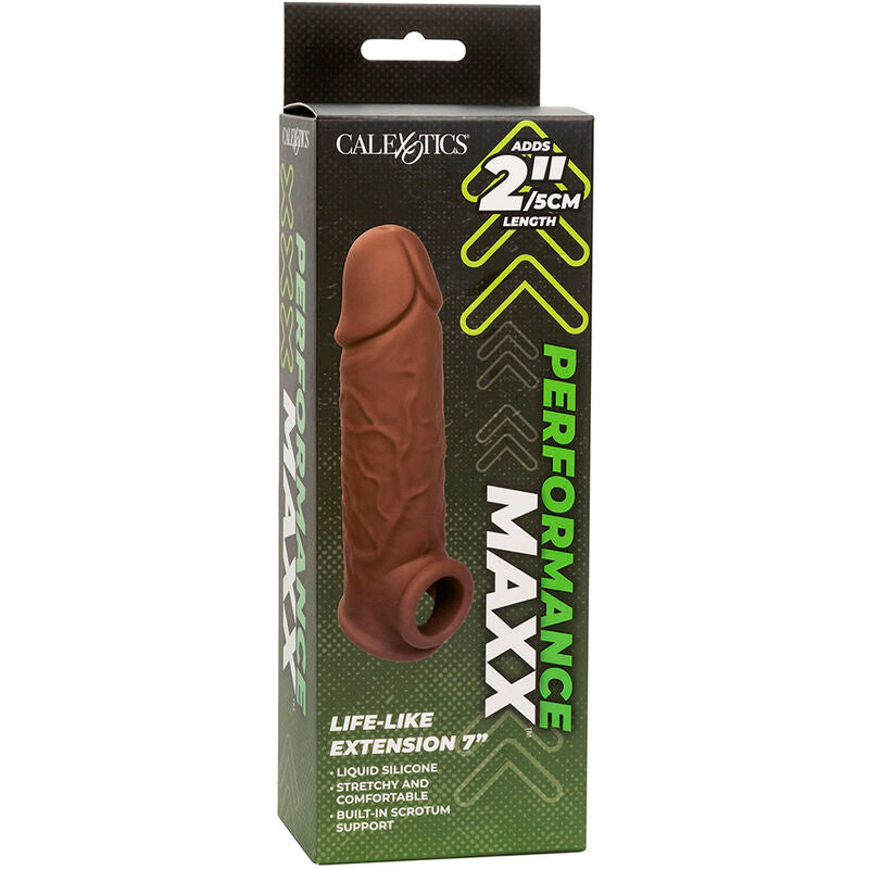 CALEXOTICS - PERFORMANCE MAXX LIFE-LIKE EXTENSION 7 BROWN SKIN CALEXOTICS