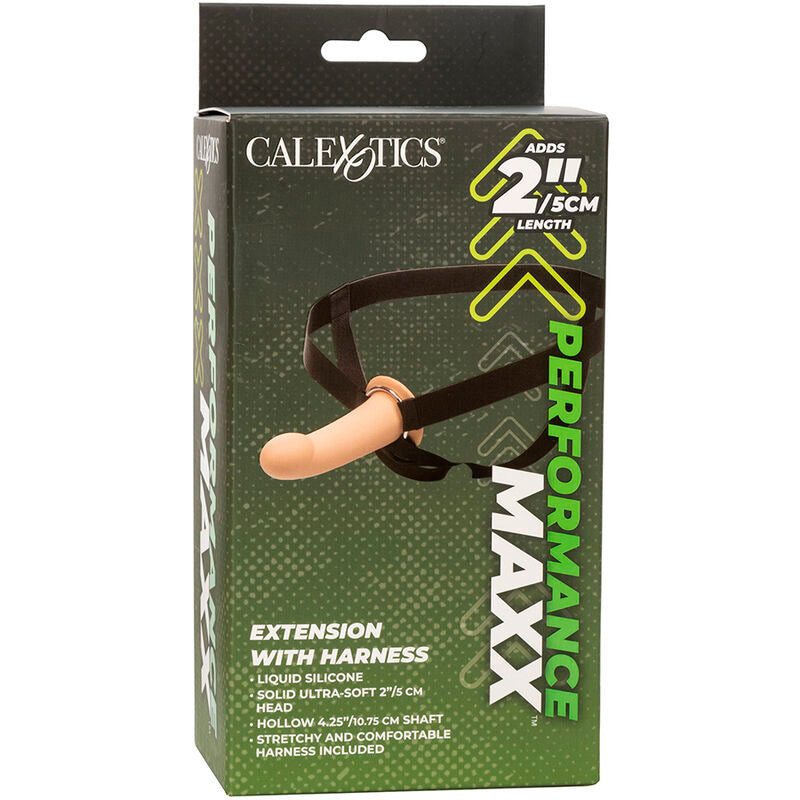 CALEXOTICS - PERFORMANCE MAXX EXTENSION WITH HARNESS LIGHT SKIN CALEXOTICS