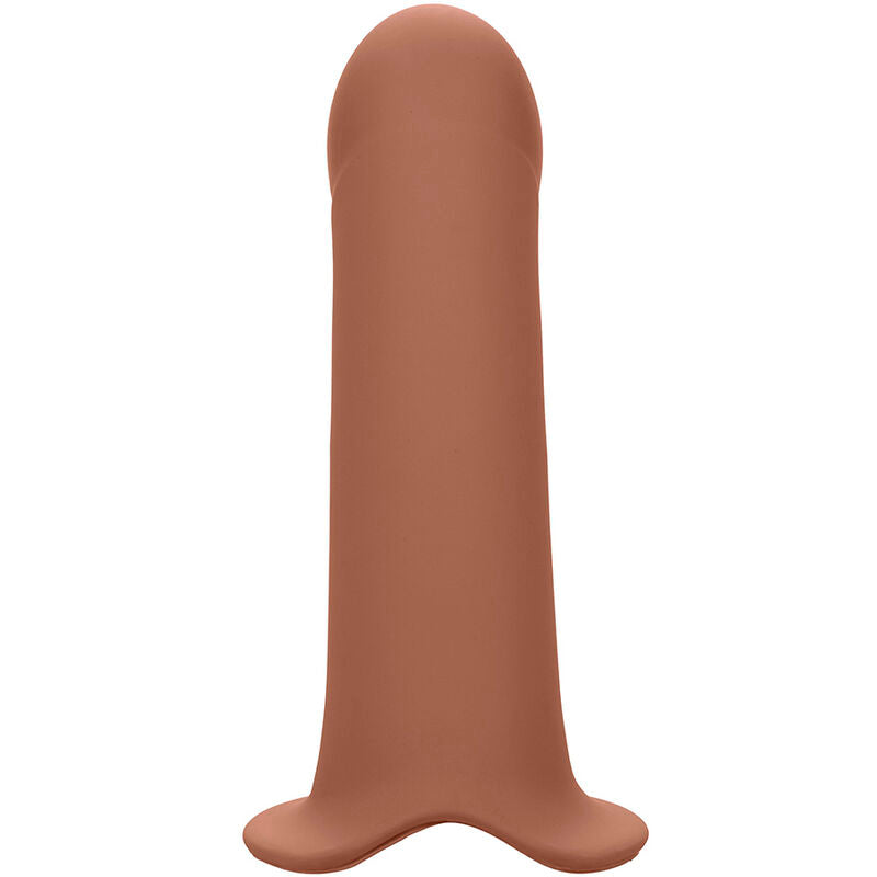 CALEXOTICS - PERFORMANCE MAXX EXTENSION WITH HARNESS BROWN SKIN CALEXOTICS