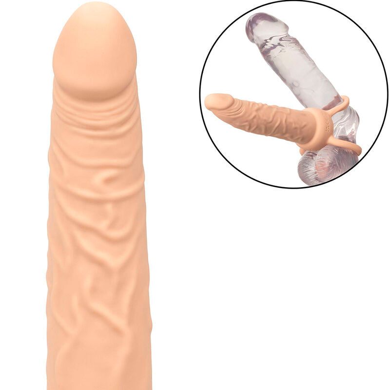 CALEXOTICS - PERFORMANCE MAXX RECHARGABLE DUAL PENETRATOR LIGHT SKIN CALEXOTICS