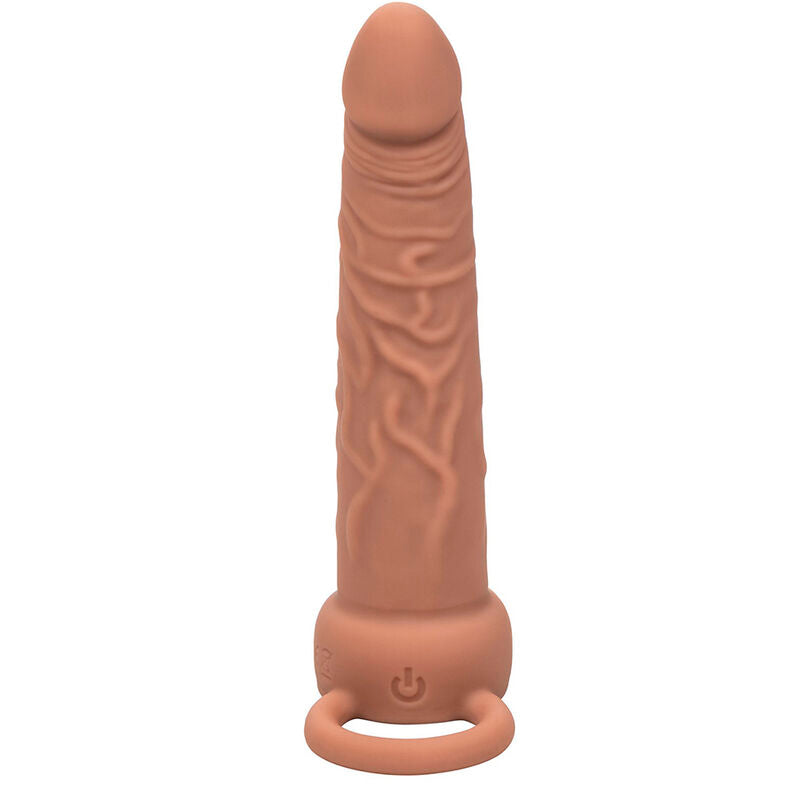 CALEXOTICS - PERFORMANCE MAXX RECHARGABLE DUAL PENETRATOR BROWN SKIN CALEXOTICS