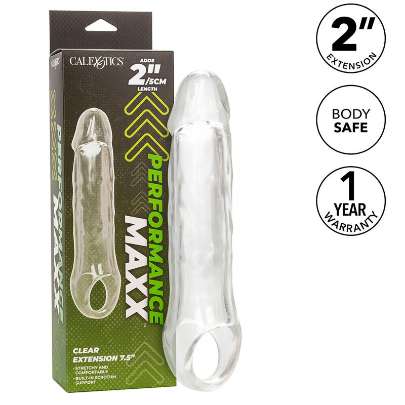 CALEXOTICS - PERFORMANCE MAXX CLEAR EXTENSION 7,5 TRANSPARENT CALEXOTICS