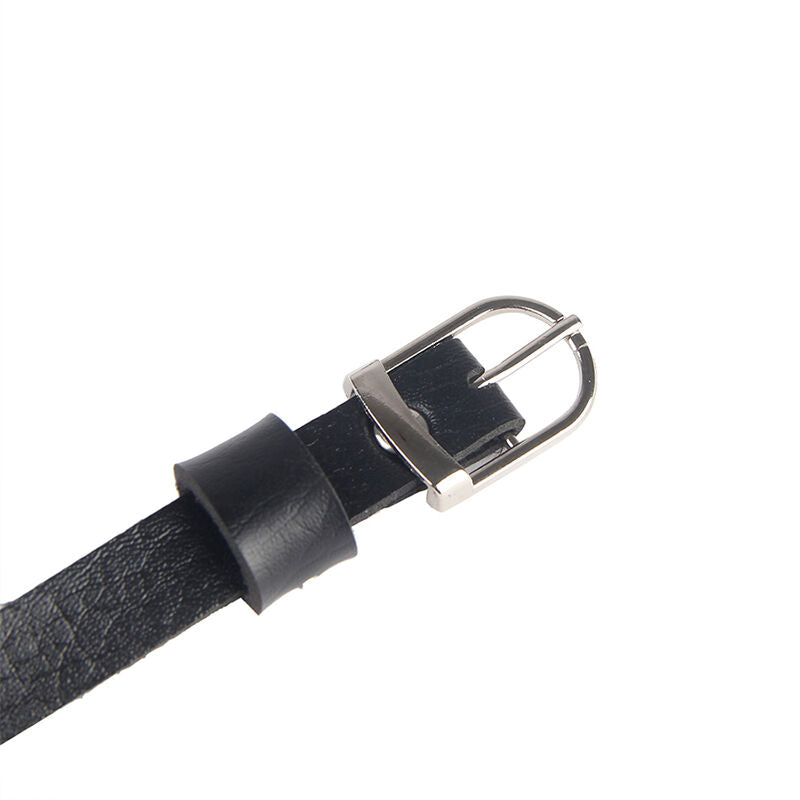 SUBBLIME - CHEST HARNESS LEATHER CHAINS BLACK ONE SIZE SUBBLIME FETISH