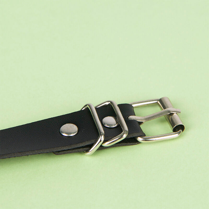 SUBBLIME - LEATHER CHAINBELT BLACK ONE SIZE SUBBLIME FETISH