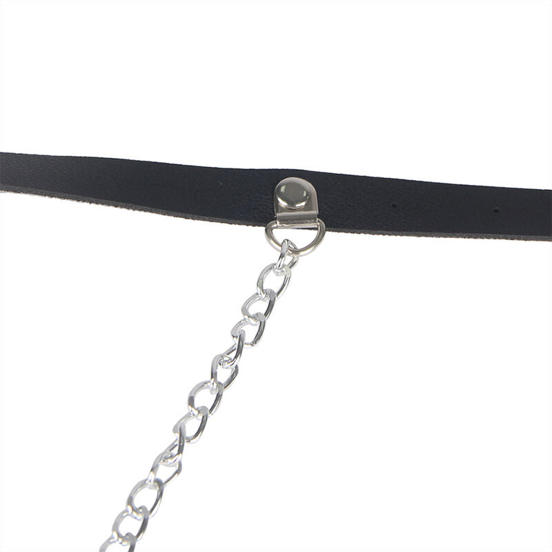 SUBBLIME - LEATHER BELT HARNESS BLACK ONE SIZE SUBBLIME FETISH